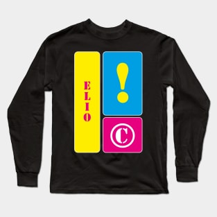 My name is Elio Long Sleeve T-Shirt